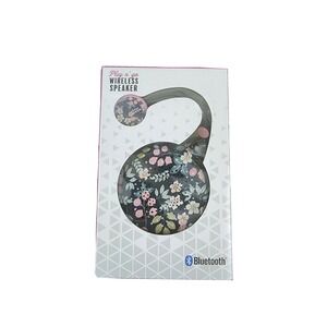 Play n go wireless Bluetooth Speaker Floral Design